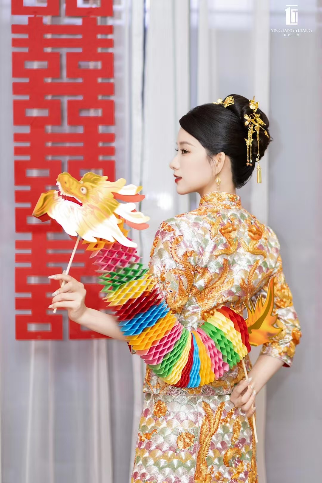 褂皇配什么头饰？中式新娘造型7大黄金法则