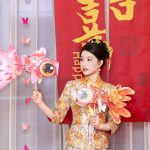 明星同款手工龙凤褂租赁